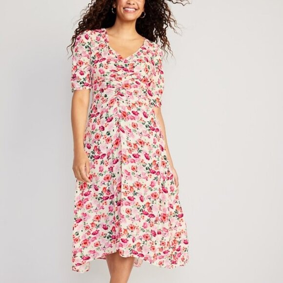 NWT Old Navy spring floral dress / XS - Picture 1 of 8
